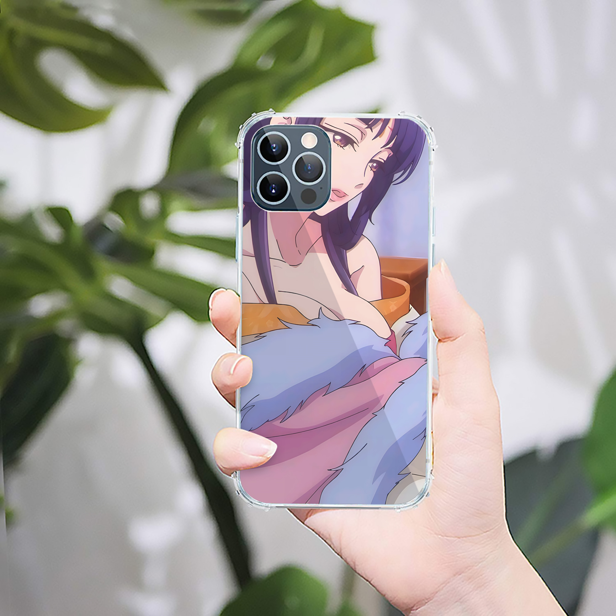 （画像用） 薬屋のひとりごと The Apothecary Diaries 【iPhone 12シリーズ対応】透明スマホケース（クリアソフトケース）